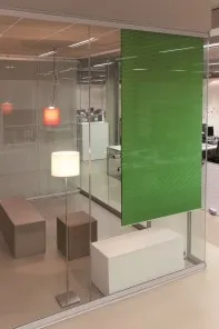 Decorative pleated blind
