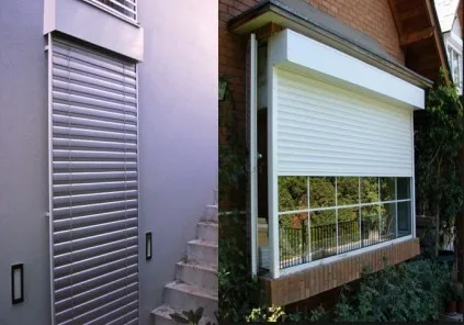 Persiana veneciana exterior vs. Persiana enrollables