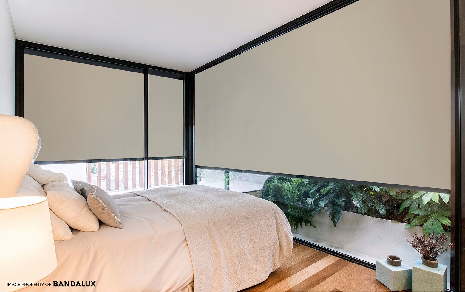 Roller blind with ZI cassette (1)