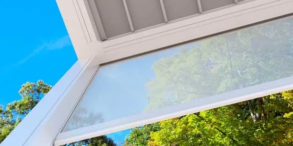 Pergola mit Seitenverkleidung