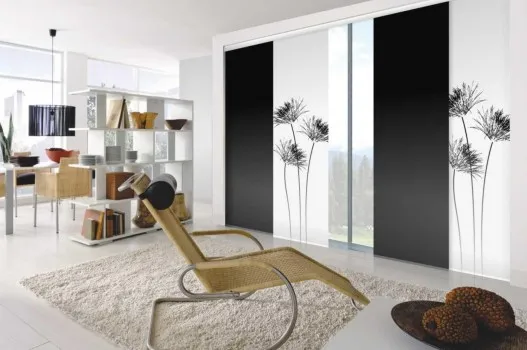 Combined sliding panel