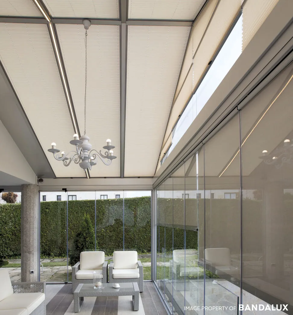 Pleated shades for irregular windows
