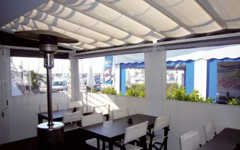Pérgolas para hostelería
