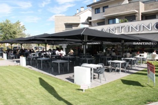 Parasoles para restaurantes