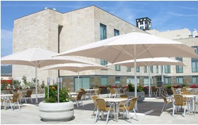 Parasol para restaurantes